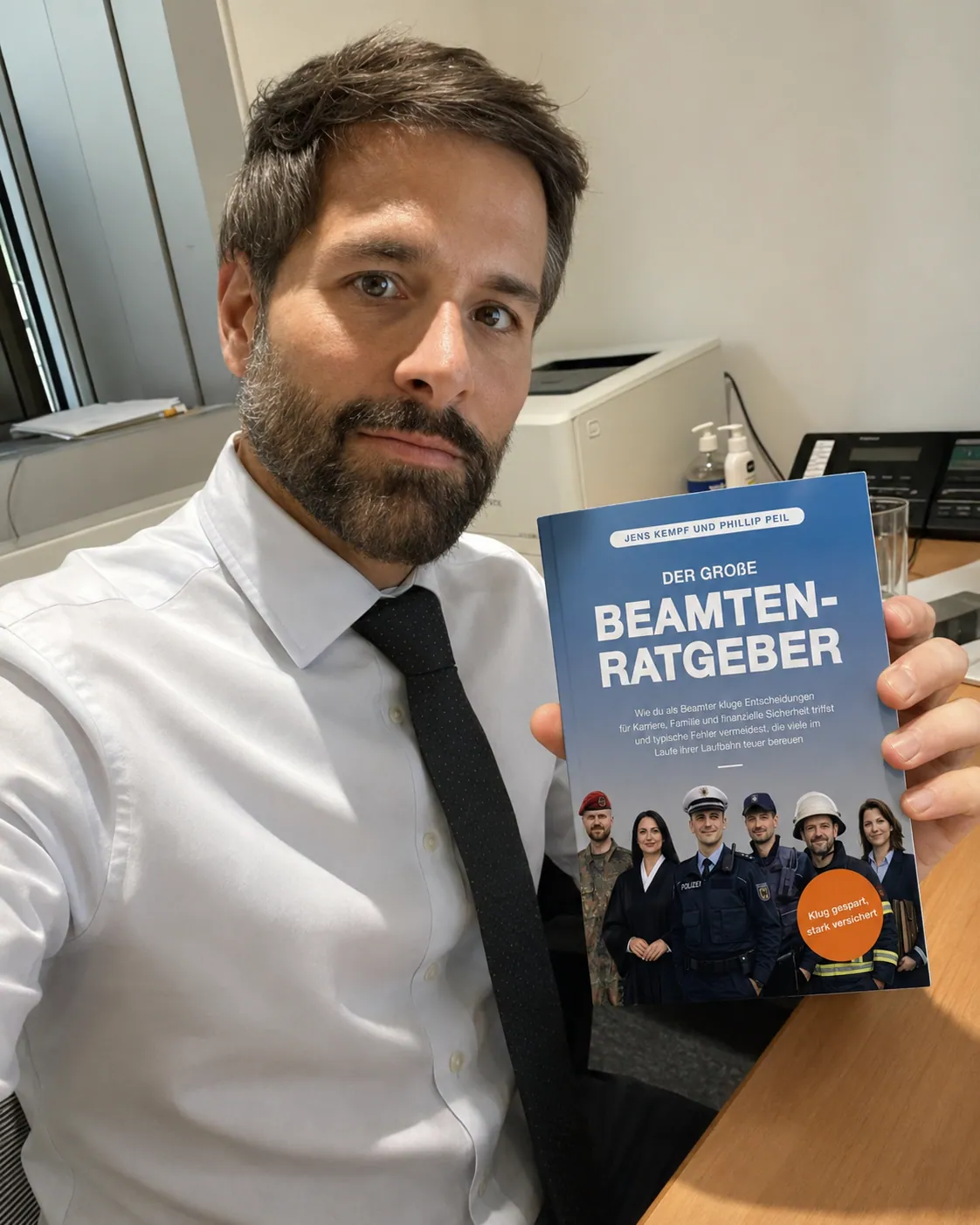 Polizeibeamter aus Nordrhein-Westfalen mit dem Beamtenratgeber