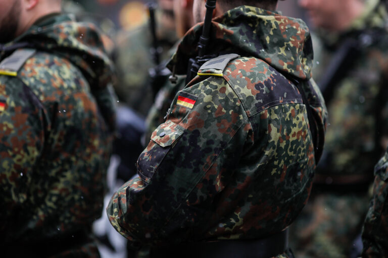 Soldaten bei der Bundeswehr